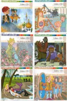  cuentos infantiles + cd ( 7 tapas)